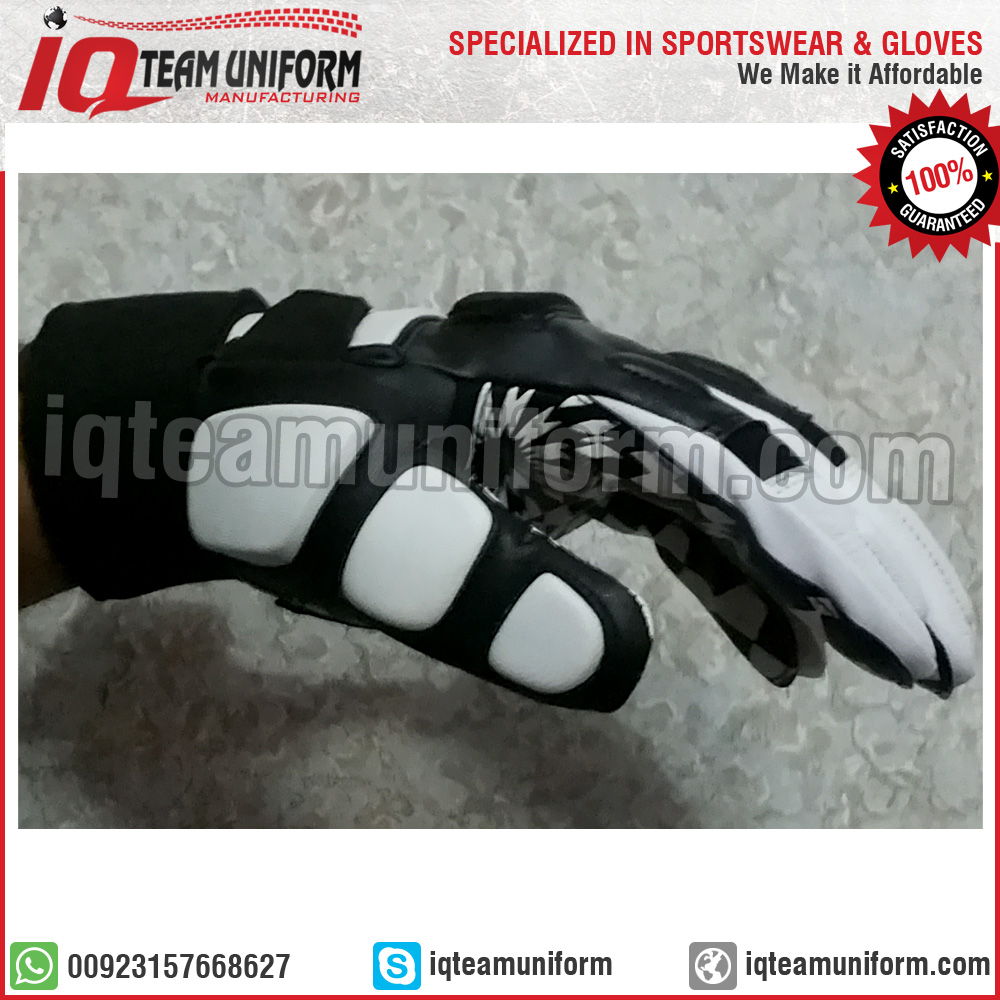 lineman padded custom football gloves