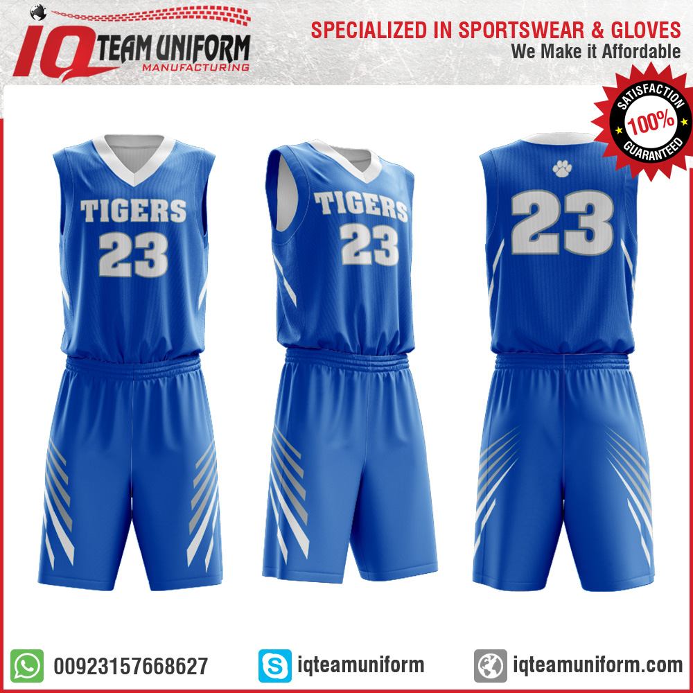 Sublimated Basketball Uniform