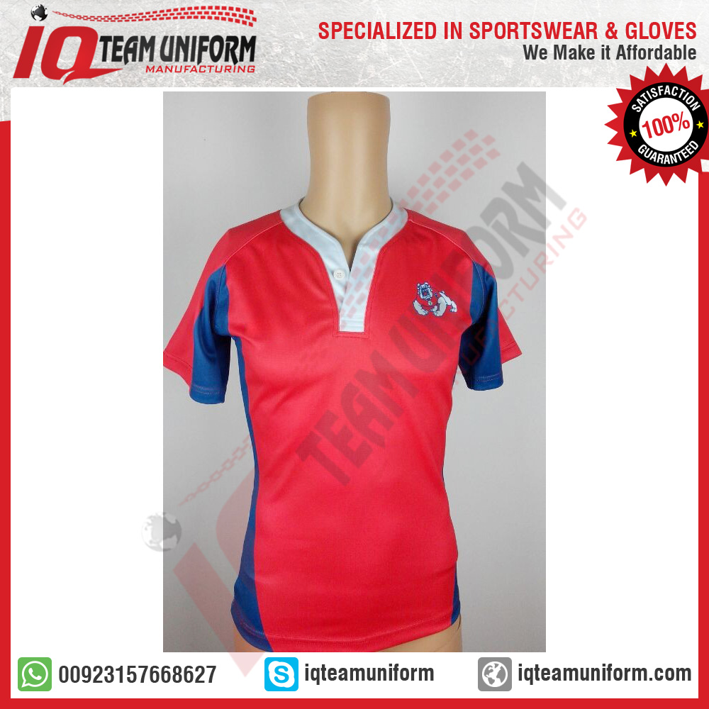 Half Sleeves Rugby Jersey