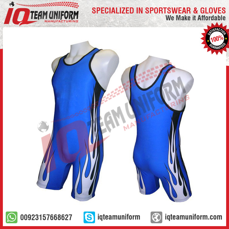 New style custom polyester lycra sportswear wrestling jersey